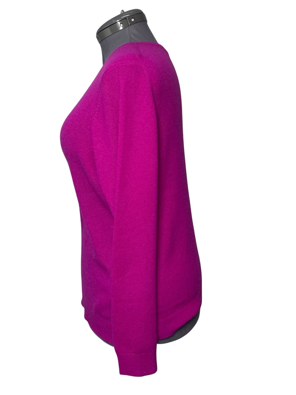 Charter Club Luxury Pure Cashmere Crewneck Sweater Size L Pink Long-sleeve L/S - Picture 2 of 6